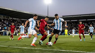 Argentina's Victory Party: Argentines and Spaniards Unite in Puerto de la Cruz