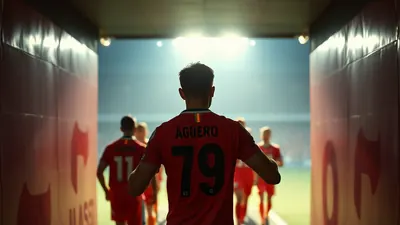 Agüero defiende a Lautaro Martínez como '9' de la Selección Argentina