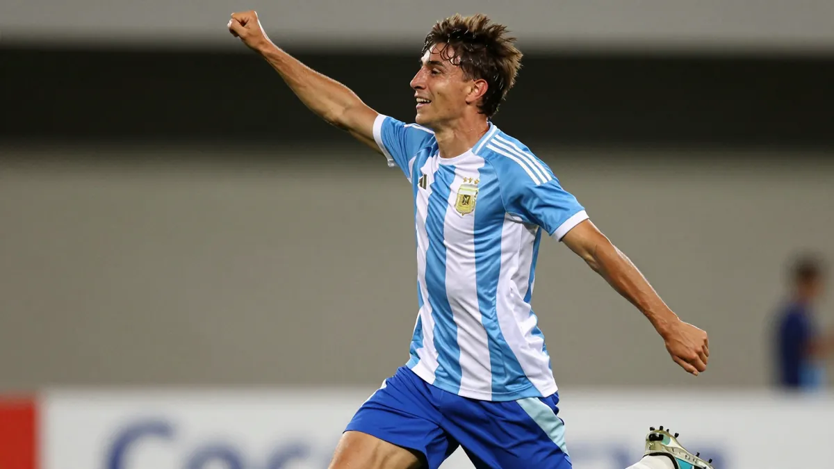 La Selección Argentina Sub-17 empató con Ecuador en partido amistoso