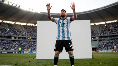 Lionel Messi revealed the jersey he will wear in his final match for Argentina on October 6 against Benin, as ticket...