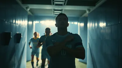 La selección argentina se viste de celeste y blanco para el Mundial