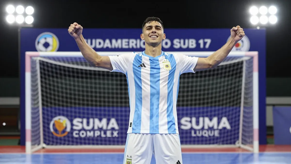 Argentina se anota para la final del Sudamericano Sub 17, enfrentará a Brasil