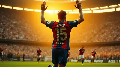 Argentina nacional de fútbol gana con hat-trick de Messi