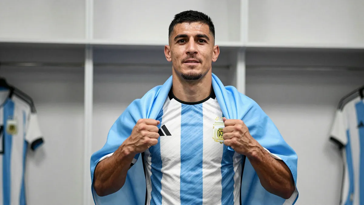 Argentina revela otra bandera de las Islas Malvinas en celebraciones vs Inglaterra
