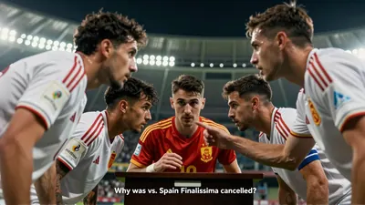 Why was the Argentina vs. Spain Finalissima cancelled?